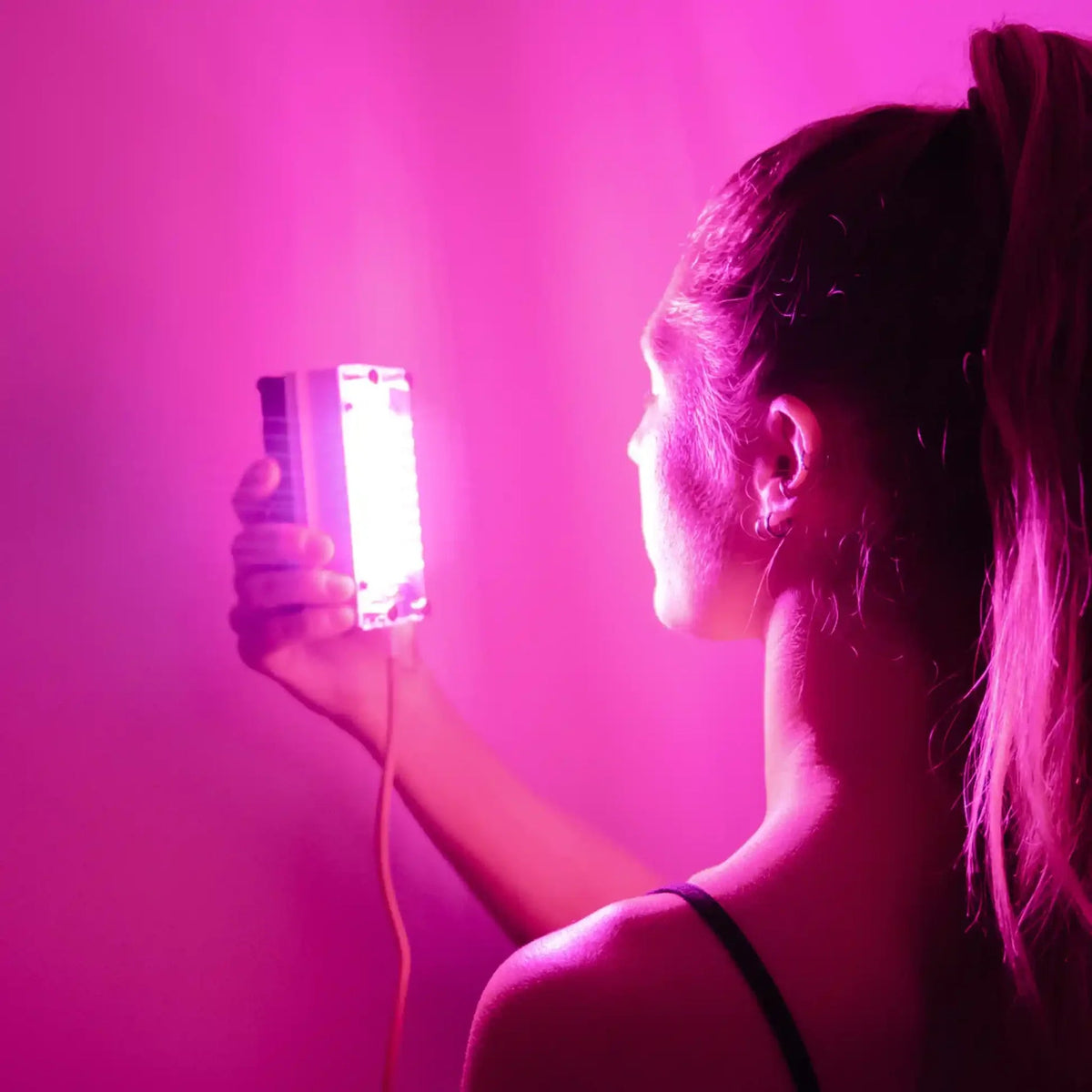 Chroma Radiance being used on female face